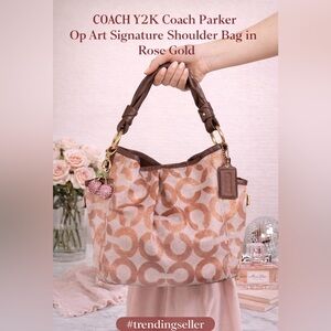 Coach Parker | Rose Gold Op Art